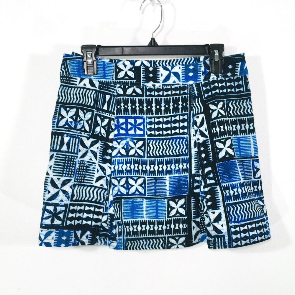Rip Skirt Hawaii Size S Wrap Skirt Hook And Loop Pacific Tapa